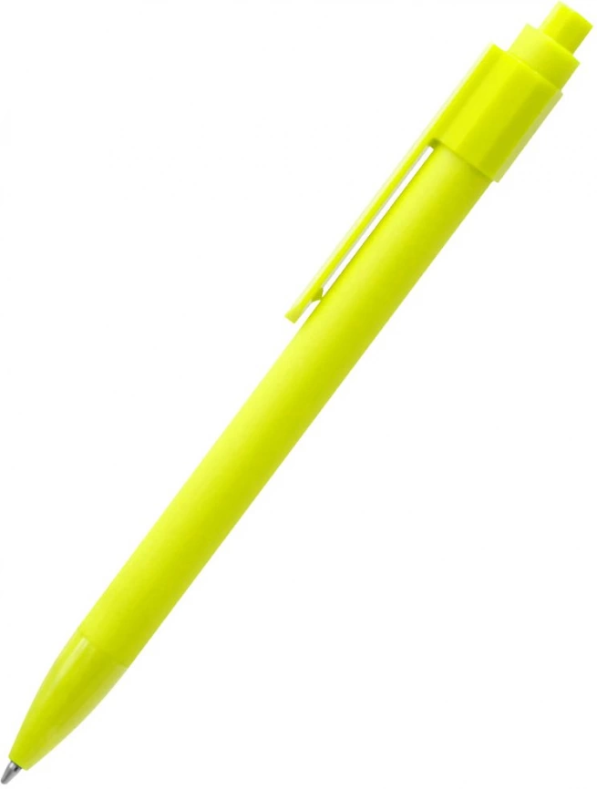 Ручка шариковая Pit Soft, жёлтая фото 2