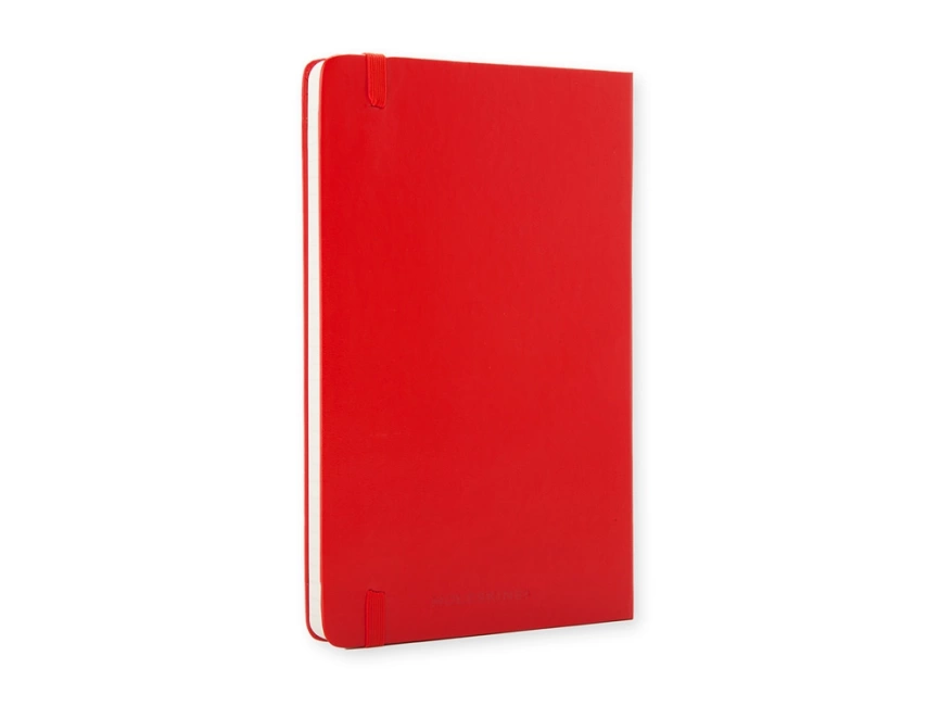Записная книжка Moleskine Classic (в линейку) в твердой обложке, Large (13х21см), красный фото 6