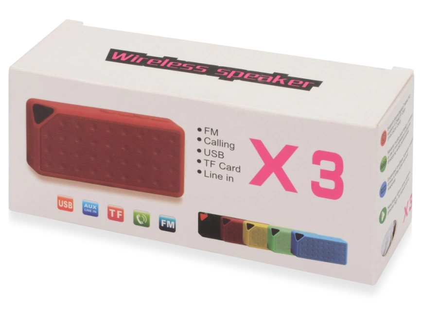 Портативная колонка Bermuda с функцией Bluetooth®, черный фото 6