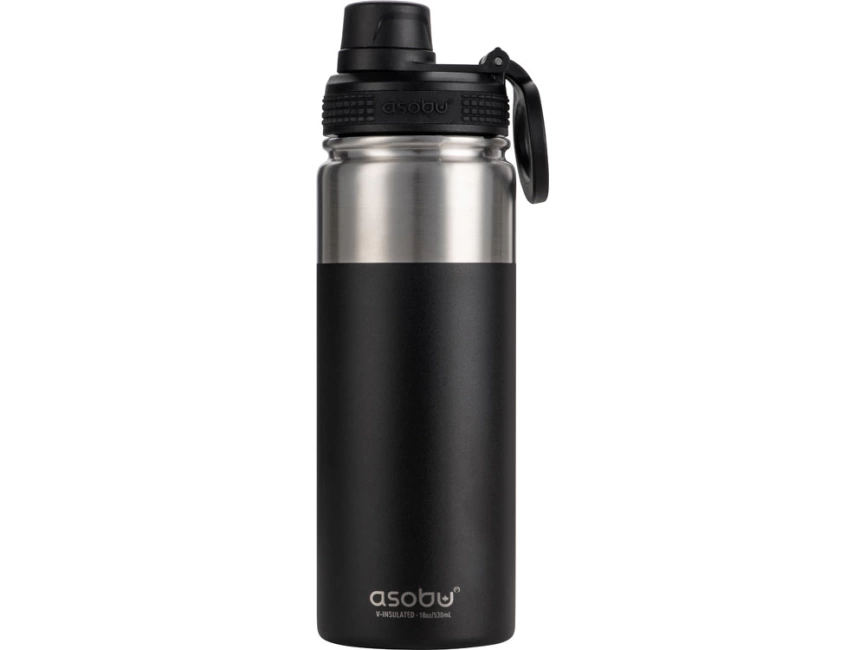 Термос Alpine flask, 530 мл, черный фото 6