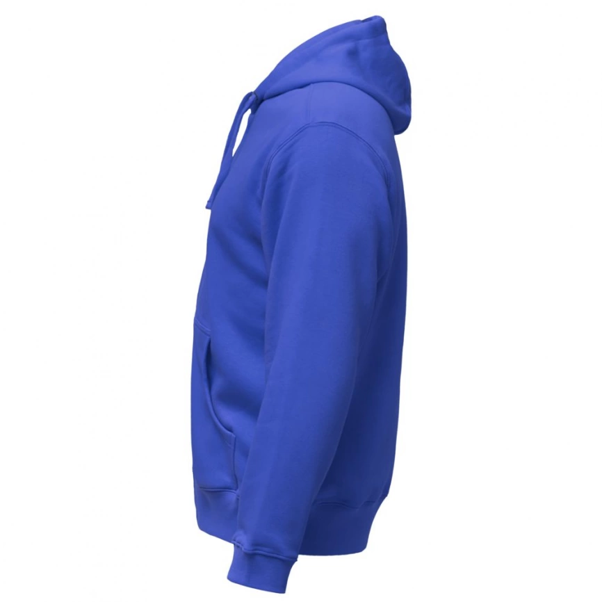 Толстовка мужская Hooded Full Zip ярко-синяя, размер XXL фото 2