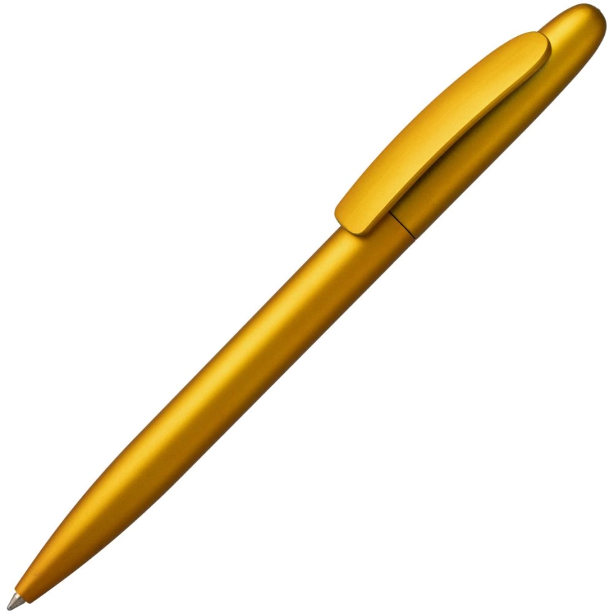 Ручка шариковая Moor Silver, желтый металлик фото 1