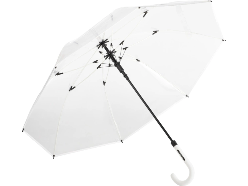 Зонт 7112 AC regular umbrella FARE® Pure  transparent-white фото 1