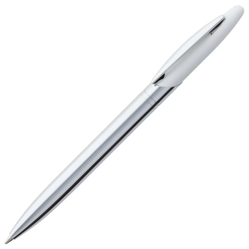 Ручка шариковая Dagger Soft Touch, белая фото 1