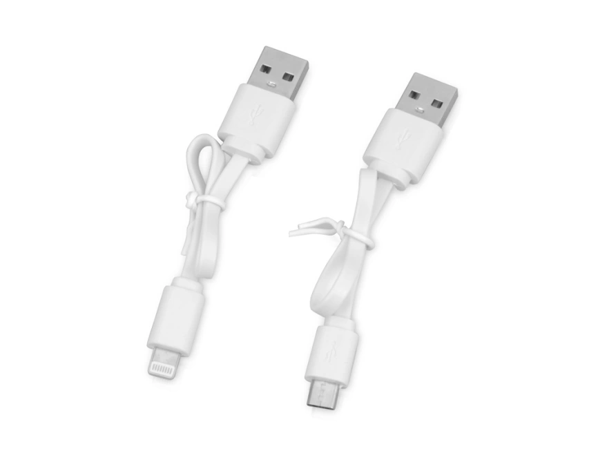 Портативное зарядное устройство Pin на 4000 mAh с большой площадью нанесения и клипом для крепления к одежде или сумке, красный фото 5