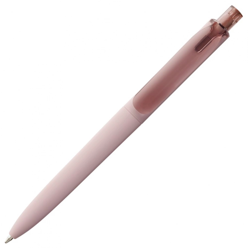Ручка шариковая Prodir DS8 PRR-T Soft Touch, розовая фото 3