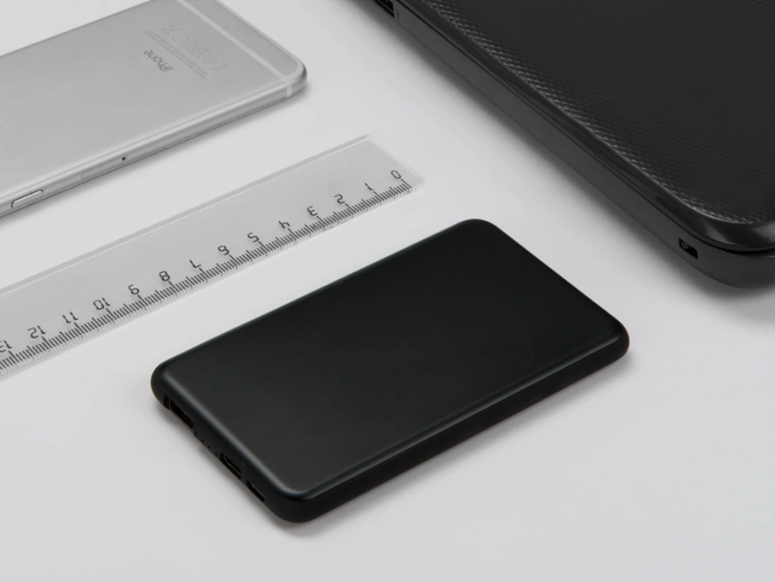 Портативное зарядное устройство Shell, 5000 mAh, черный фото 3