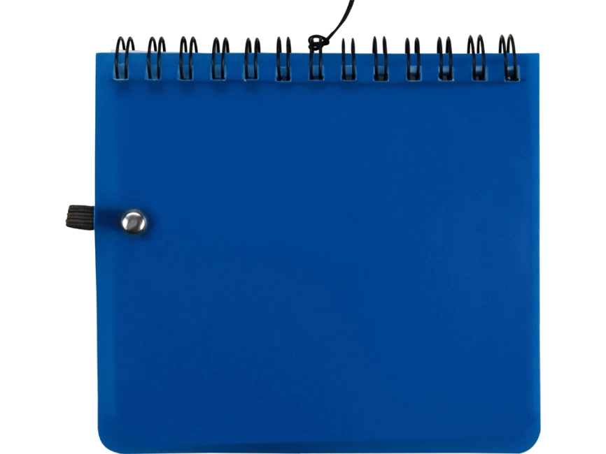 Блокнот А6 Журналист с ручкой, светло-синий фото 5
