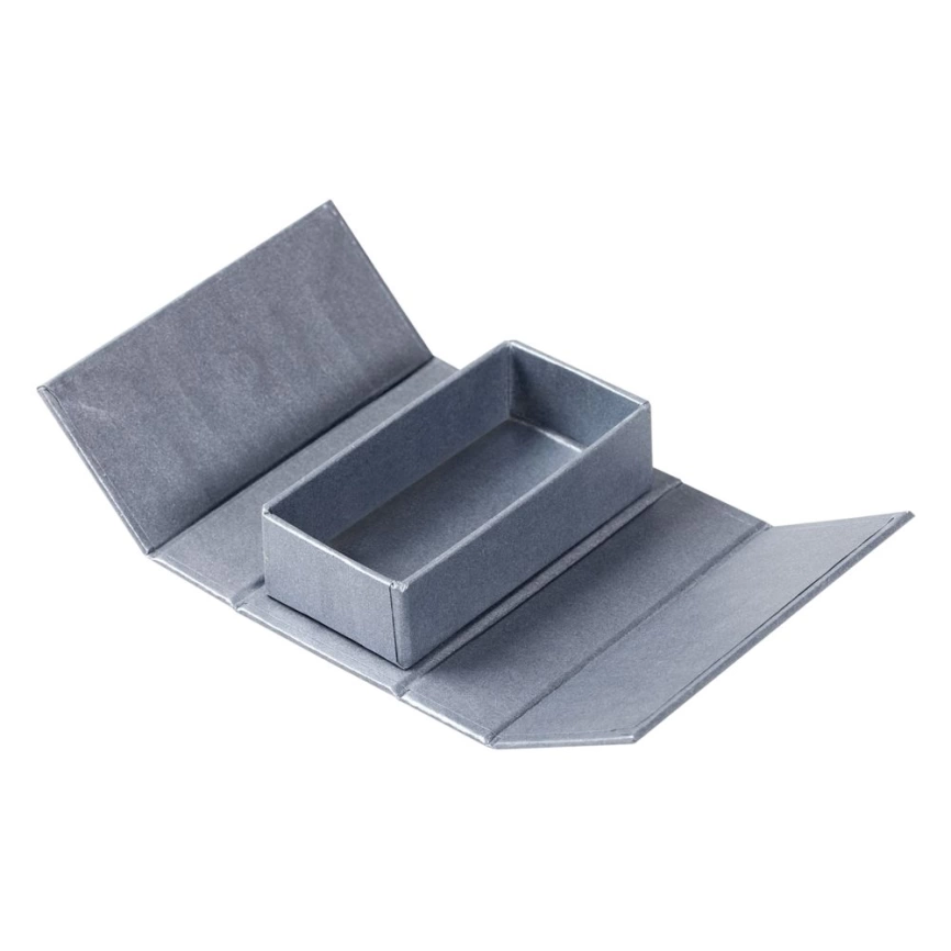 Коробочка под флешку Cocktail, темно-серебристая фото 2