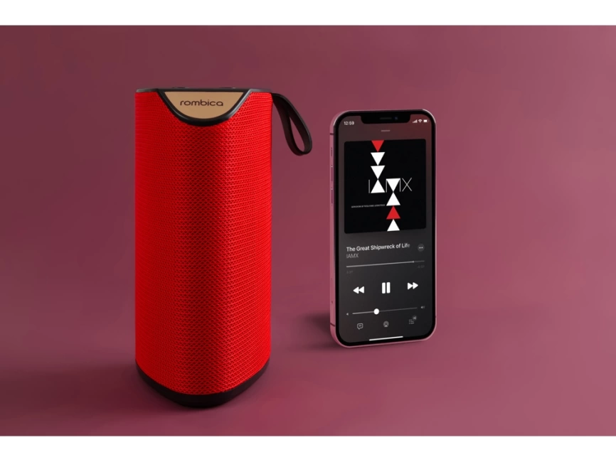 Портативная акустика Rombica mysound Tetria Red фото 4