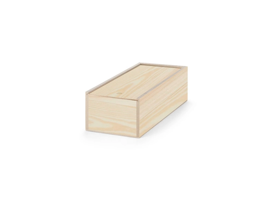 Деревянная коробка BOXIE WOOD M, натуральный темный фото 1