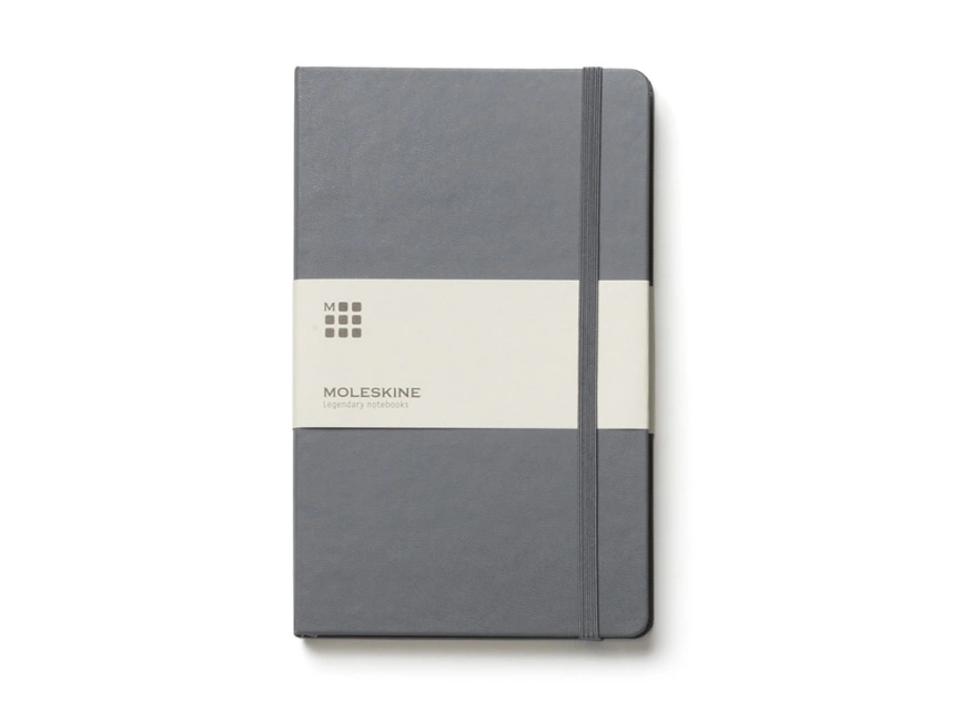 Записная книжка Moleskine Classic (в линейку) в твердой обложке, Pocket (9x14см), серый фото 1