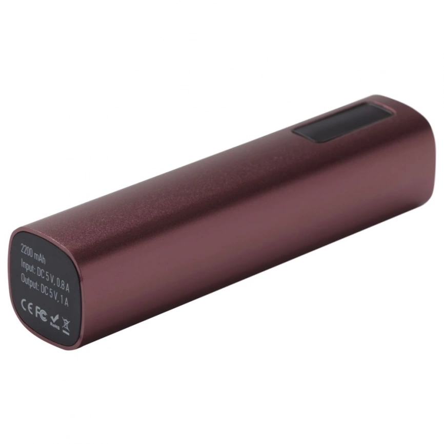 Внешний аккумулятор Easy Metal 2200 мАч, коричневый фото 3