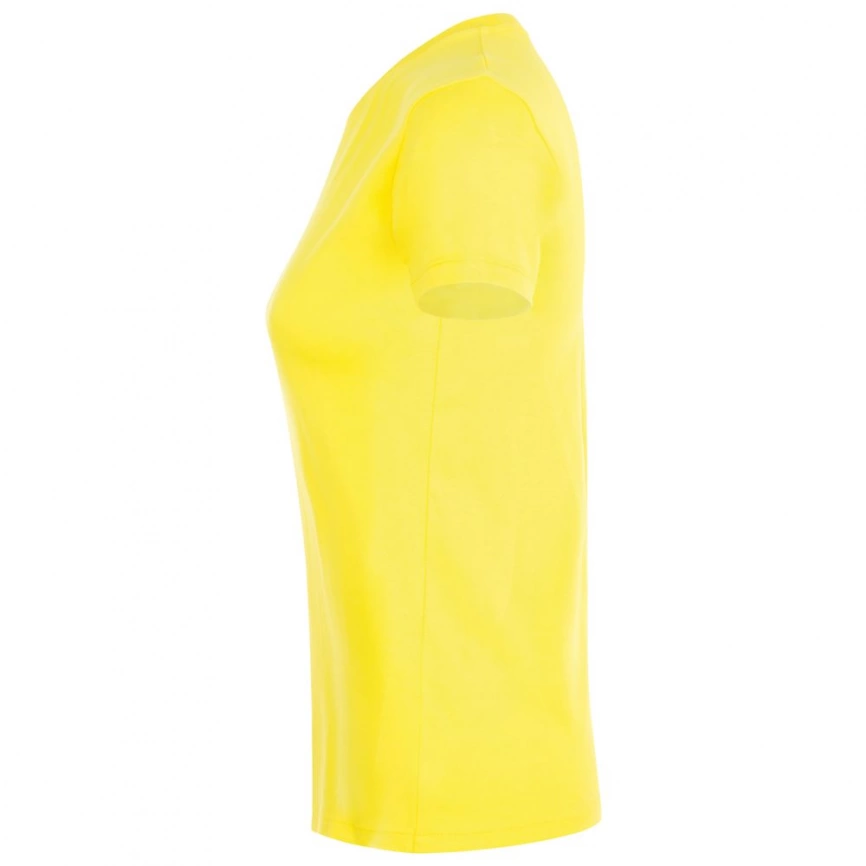 Футболка женская Regent Women лимонно-желтая, размер XL фото 3