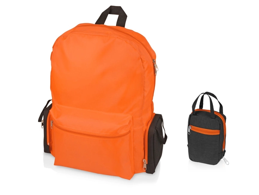 Рюкзак Fold-it складной, оранжевый фото 1