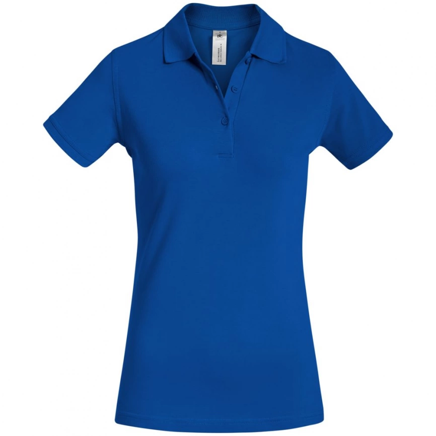 Рубашка поло женская Safran Timeless ярко-синяя, размер L фото 1