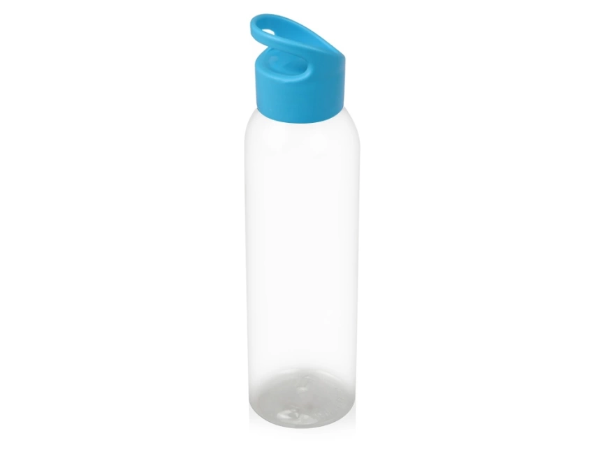 Бутылка для воды Plain 2 630 мл, прозрачный/голубой фото 1