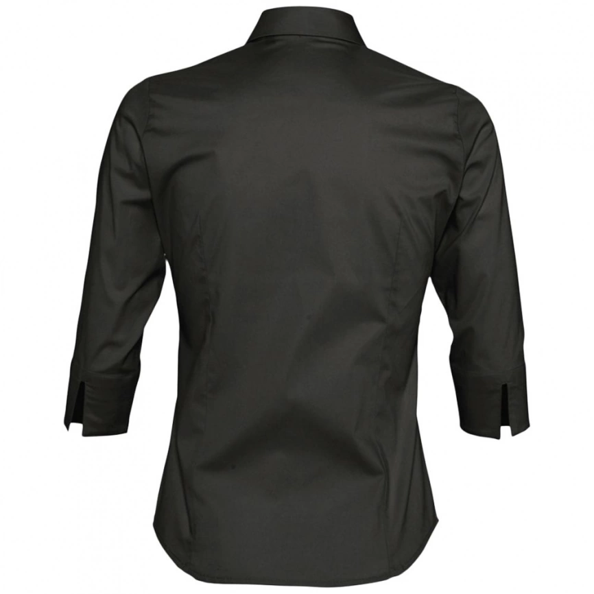 Рубашка женская с рукавом 3/4 Effect 140 черная, размер S фото 2