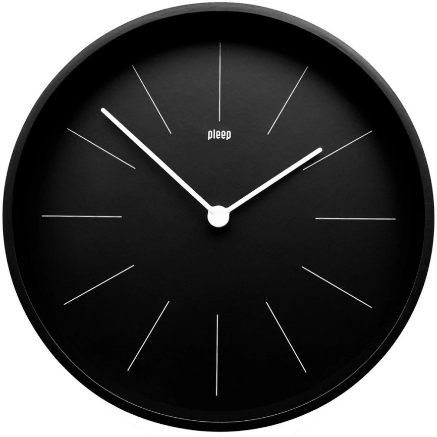 Часы настенные Berne, черные фото 1