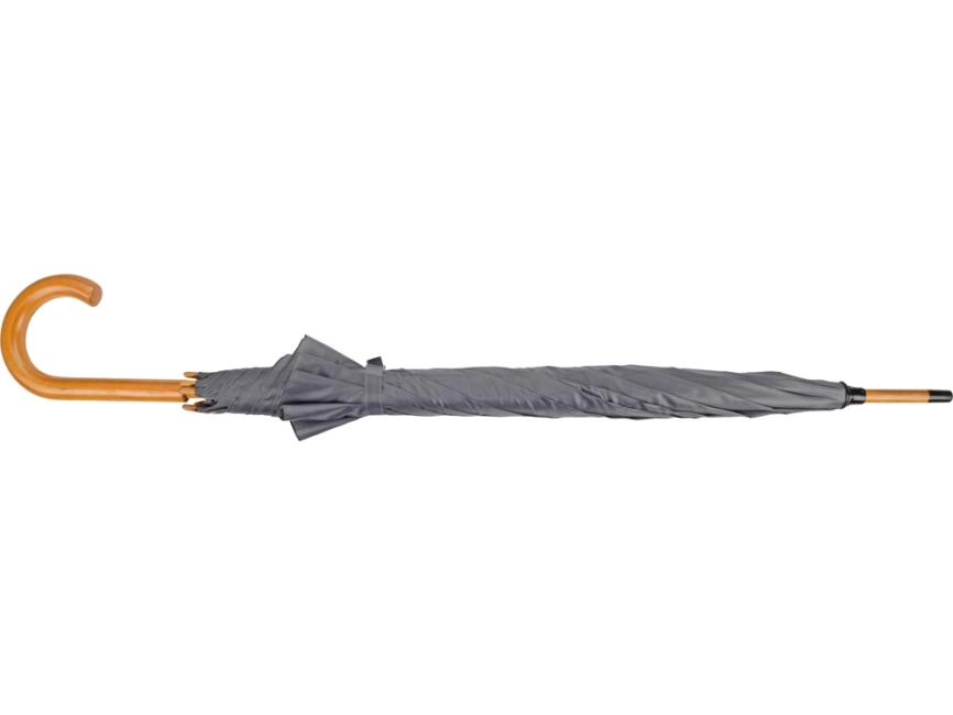 Зонт-трость Радуга, серый фото 4