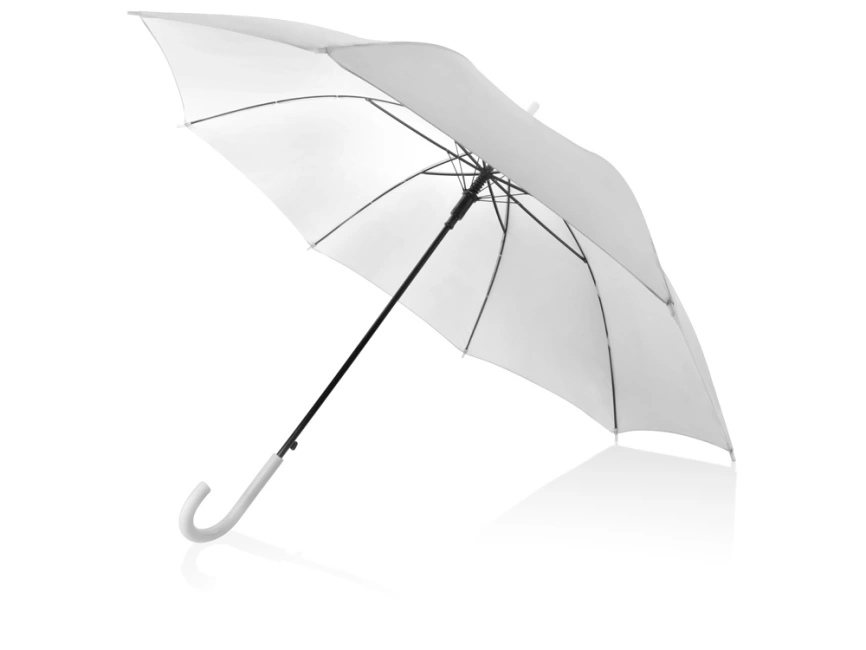 Зонт-трость полуавтоматический с пластиковой ручкой фото 1