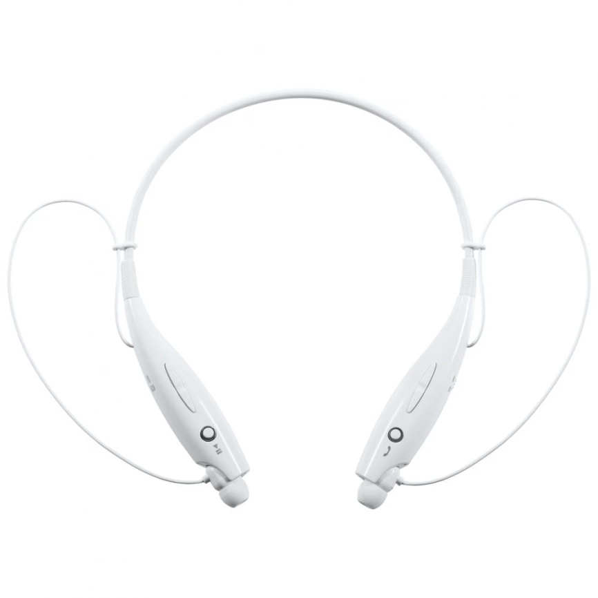 Bluetooth наушники stereoBand, белые фото 3