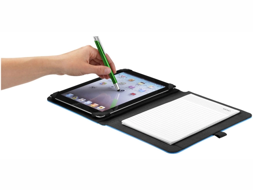 Ручка-стилус шариковая Giza, зеленый фото 3