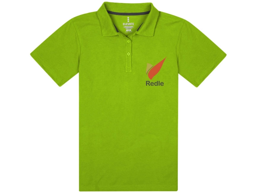 Рубашка поло Primus женская, зеленое яблоко фото 5