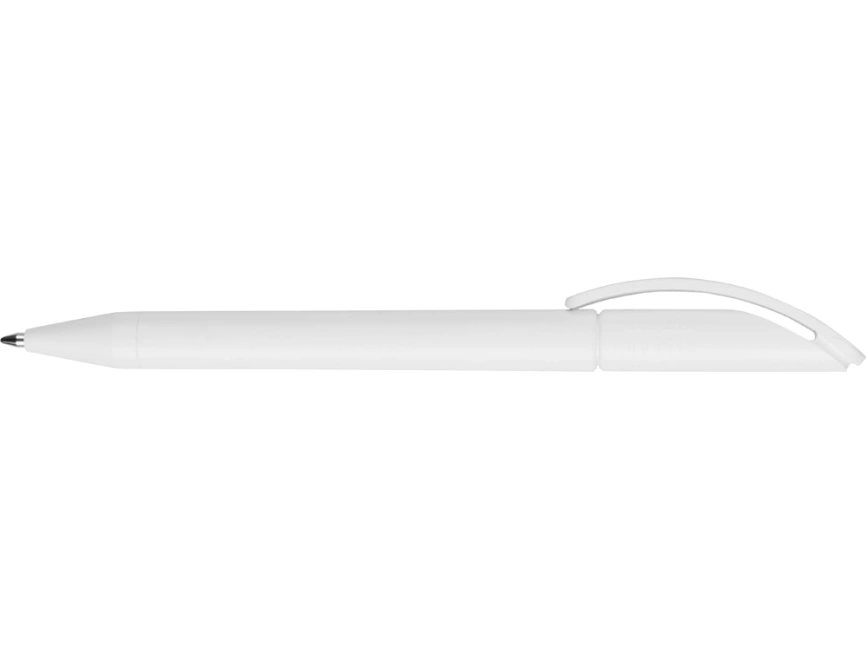 Ручка пластиковая шариковая Prodir DS3 TMM, белая фото 4