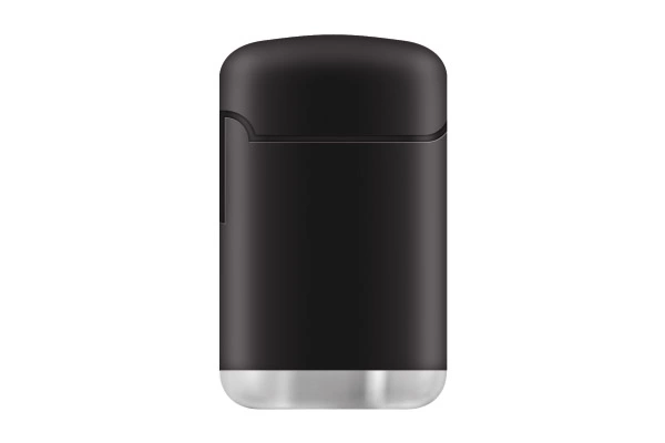 Зажигалка турбо Zenga, ZL-3, многоразовая, черная фото 1