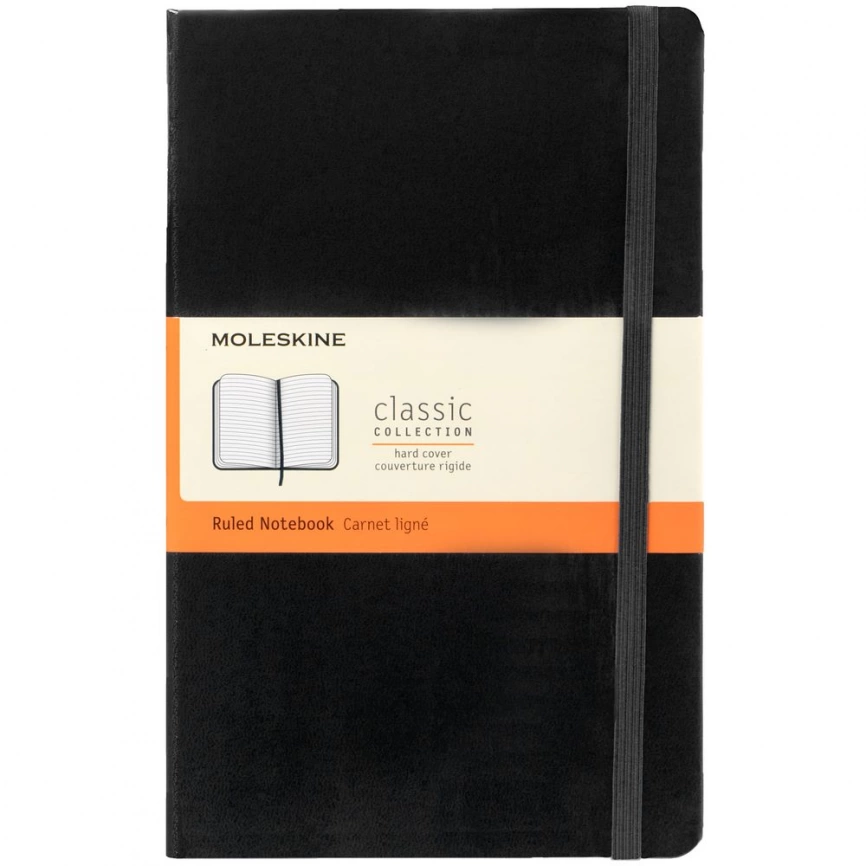 Записная книжка Moleskine Classic Soft Large, в линейку, черная фото 10