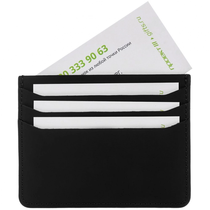 Чехол для карт Alaska, черный фото 3