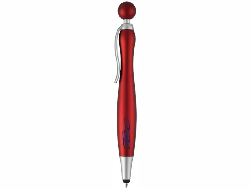 Ручка-стилус шариковая Naples, красный фото 4