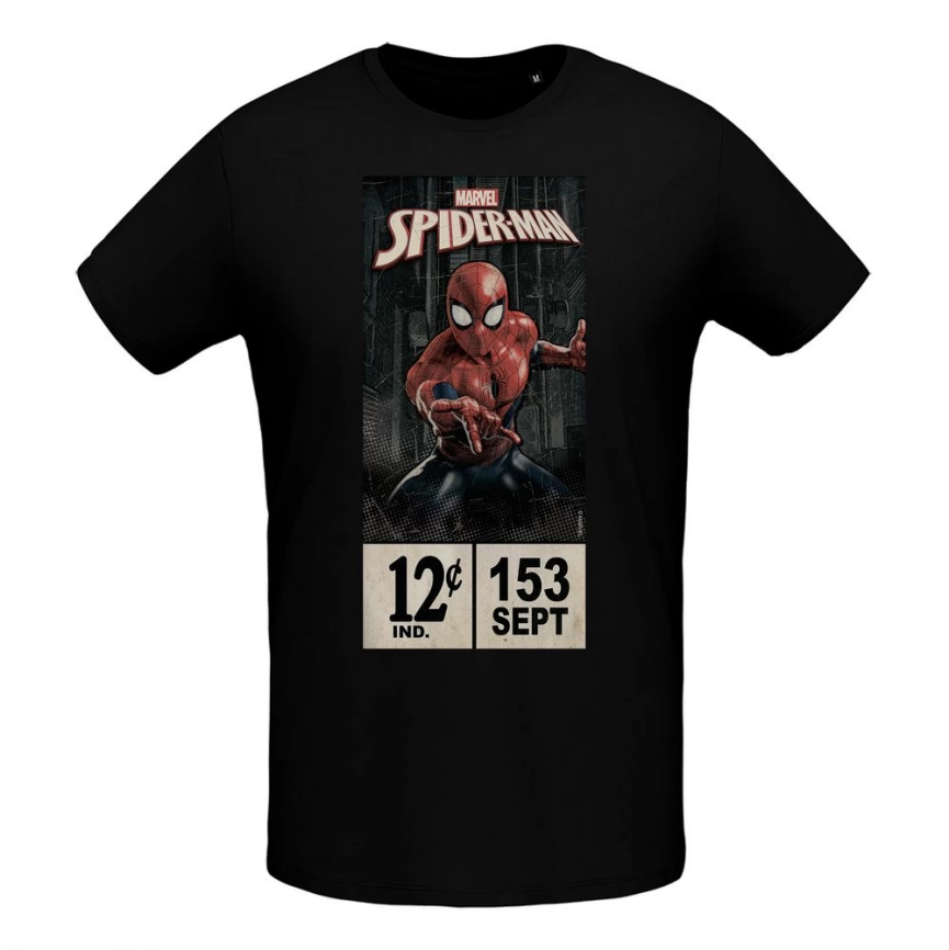 Футболка Spider-Man 153 Sept, черная, размер L фото 3
