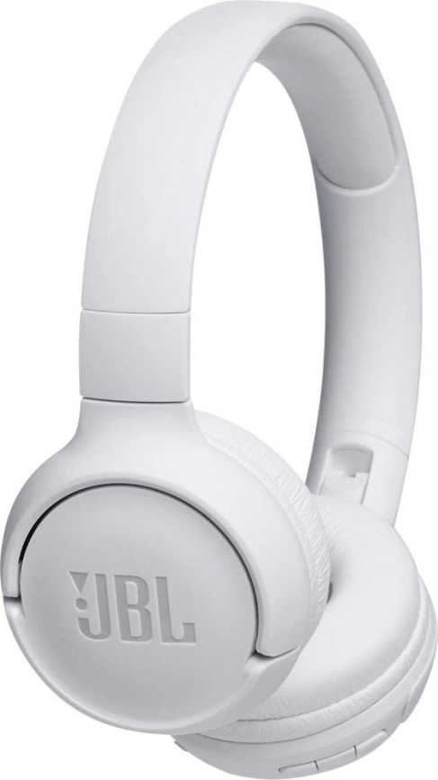 Беспроводные наушники JBL T500BT, белые фото 3