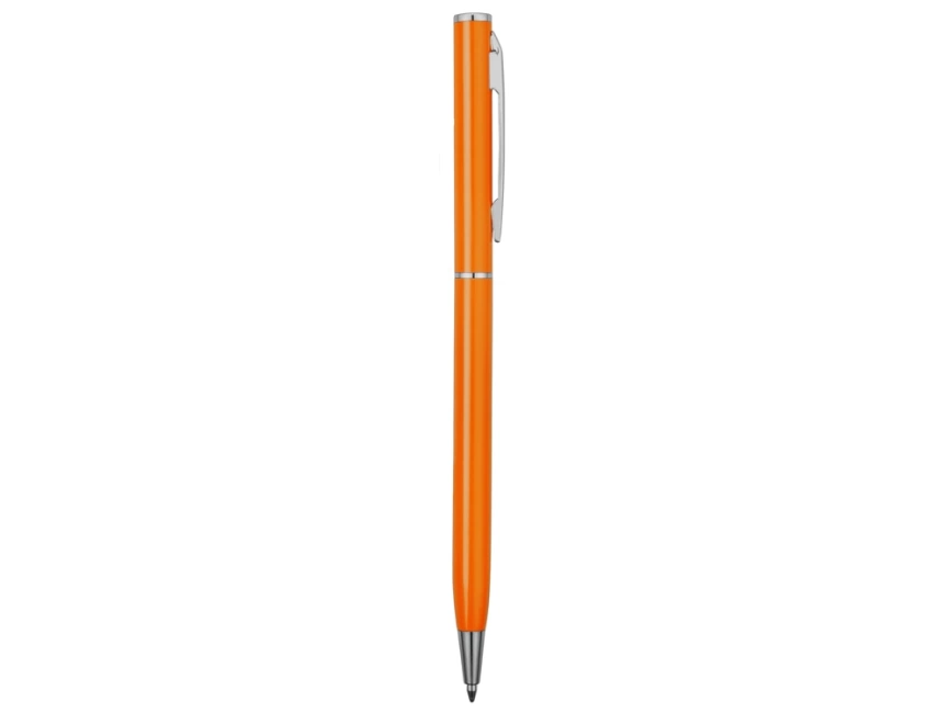 Ручка металлическая шариковая Атриум, оранжевый фото 3