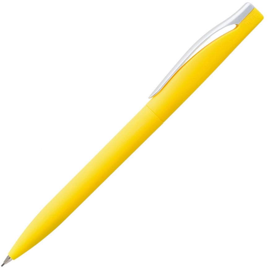 Карандаш механический Pin Soft Touch, желтый фото 5