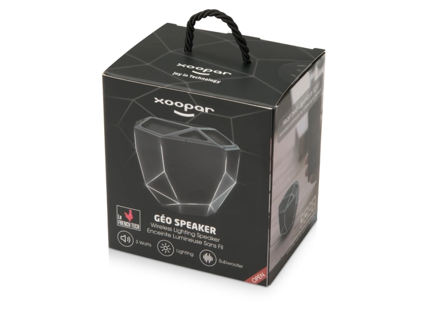 Портативная колонка Geo, 5 цветов подсветки фото 14