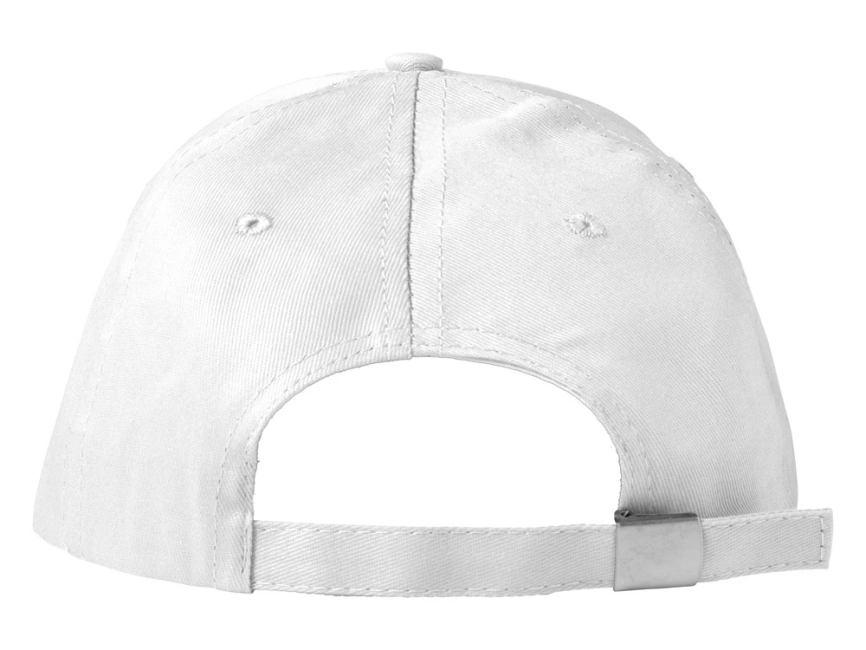 Бейсболка Brunswick, 5 панелей, белый фото 2