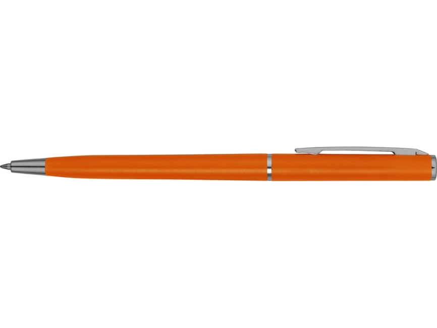 Ручка шариковая Наварра, оранжевая фото 4