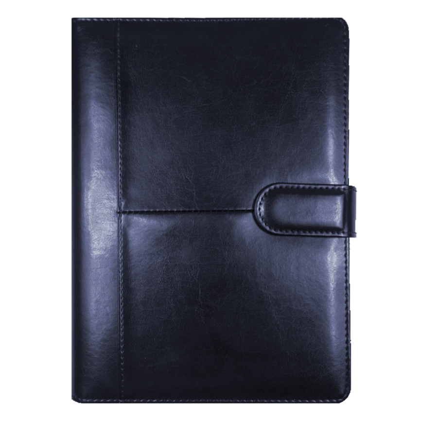 Ежедневник в суперобложке Country Business Pristine A5+, синий, недатированный, с магнитным клапаном, в твердой обложке c поролоном фото 1