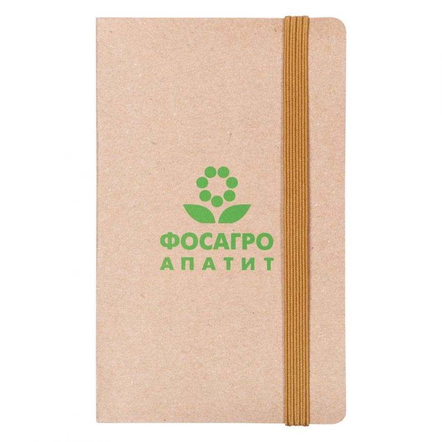 Футляр для визитки Eco Holder со стикерами, крафт фото 4