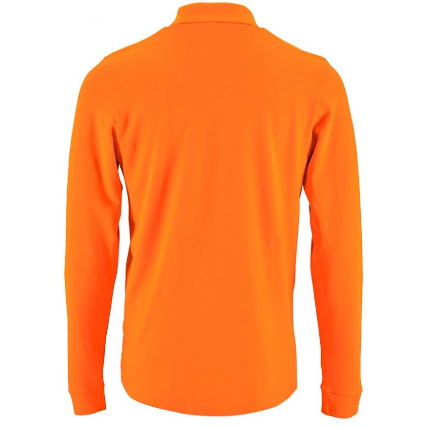 Рубашка поло мужская с длинным рукавом Perfect LSL Men оранжевая, размер S фото 7