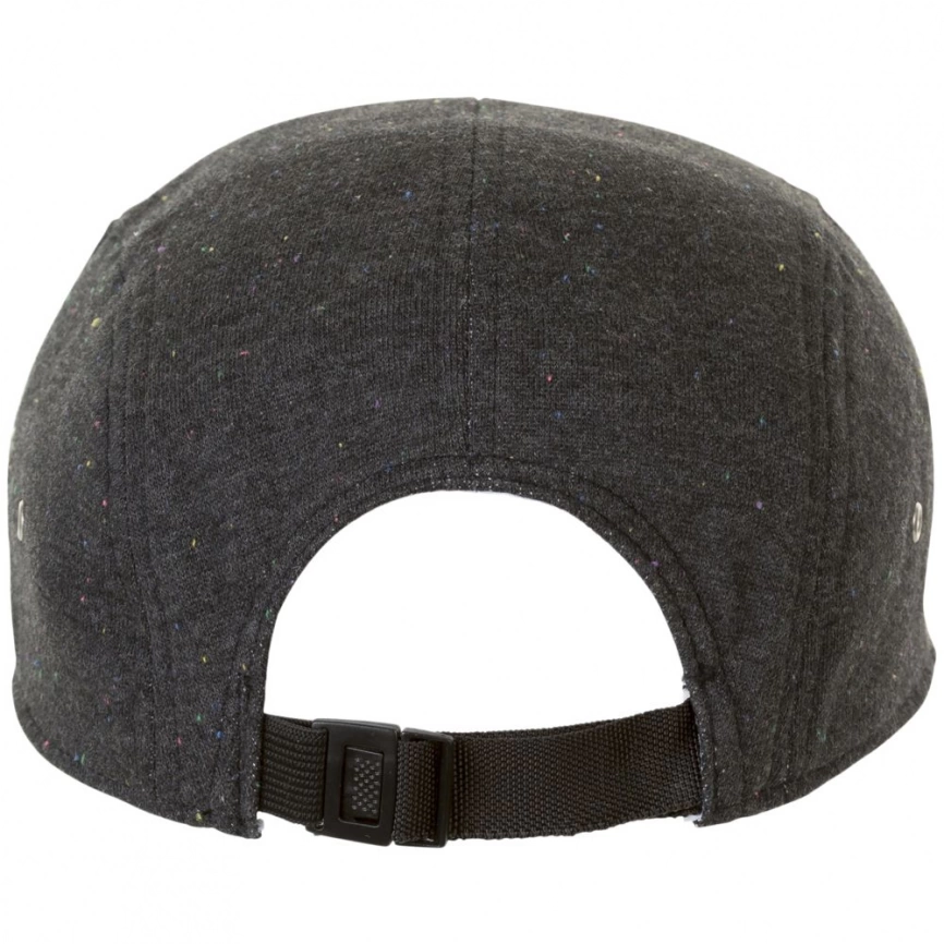 Бейсболка Baldwin, черный меланж фото 3