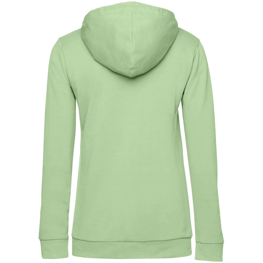Толстовка с капюшоном женская Hoodie, светло-зеленая, размер XL фото 2
