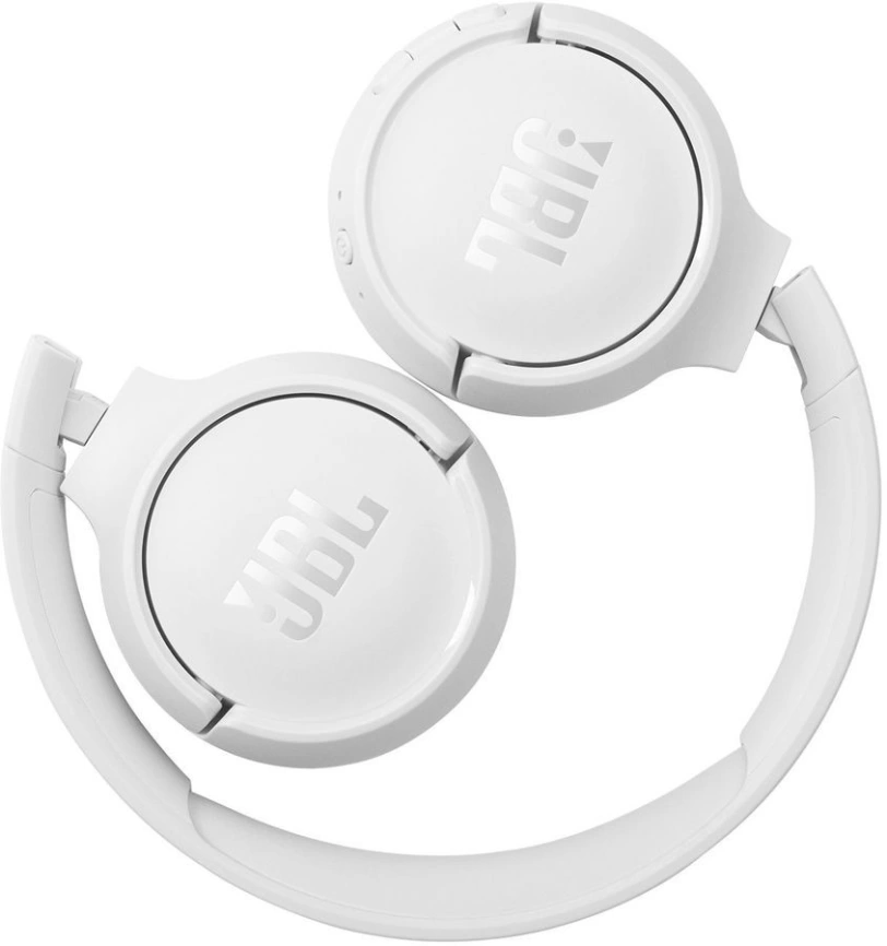 Беспроводные наушники JBL T510BT, белые фото 4