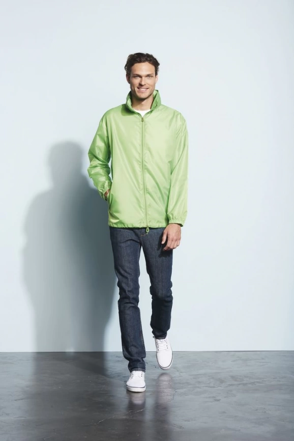 Ветровка унисекс Shift белая, размер S фото 5