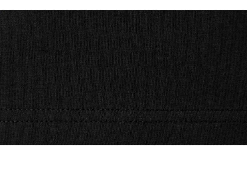 Футболка HD Fit короткий рукав с эластаном_XL, мужская,чёрный фото 5