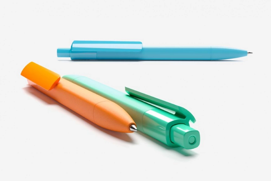 Ручка шариковая Prodir DS4 PMM-P, оранжевая фото 7