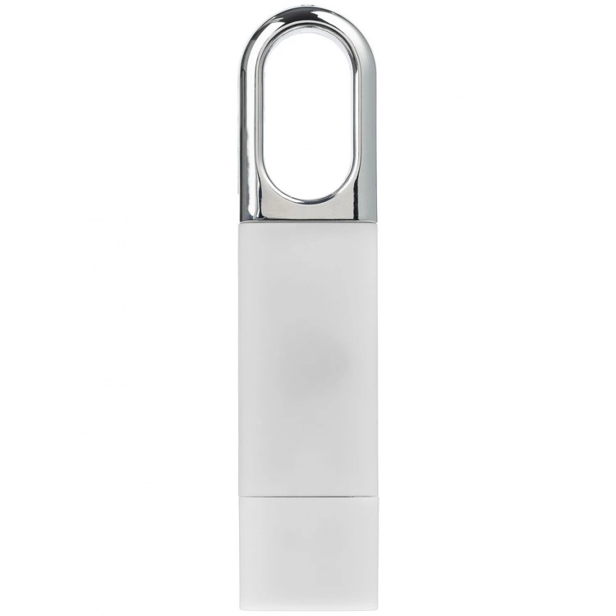 Флешка Uniscend Silveren, белая, 8 Гб фото 2